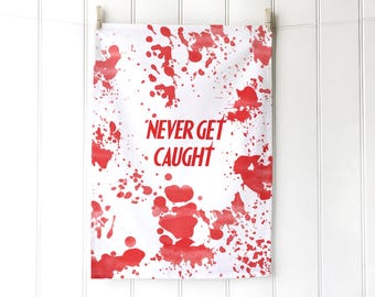 Dexter Inspired Tea Towel