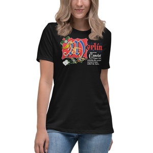 Merlin of Camelot Women&#39;s Relaxed T-Shirt