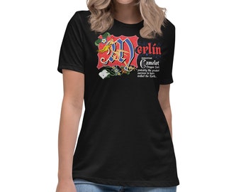Merlin of Camelot Women's Relaxed T-Shirt
