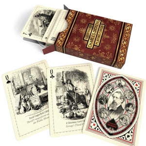 Charles Dickens Illustrated Playing Cards