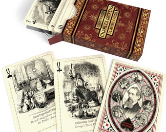 Charles Dickens Illustrated Playing Cards