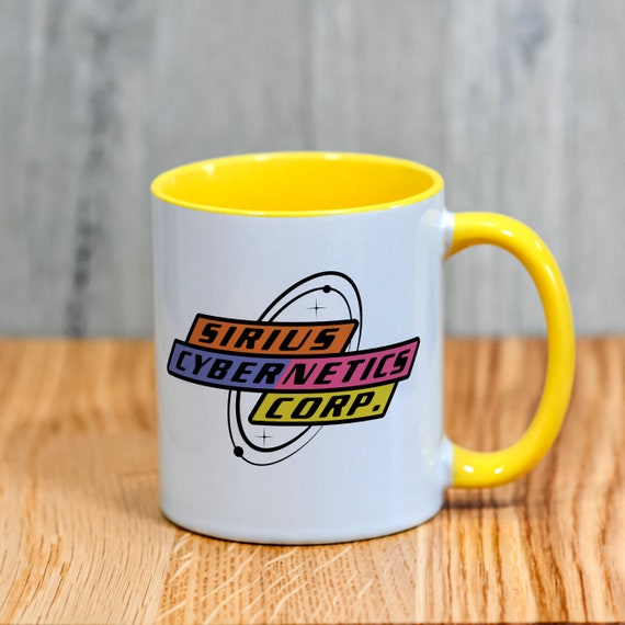 Sirius Cybernetics Mug - Inspired by Hitch Hikers Guide to the Galaxy