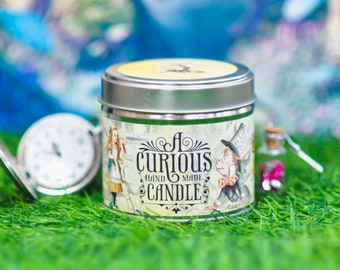Alice in Wonderland Scented 8oz, 220ml handmade Soy Wax Candle
