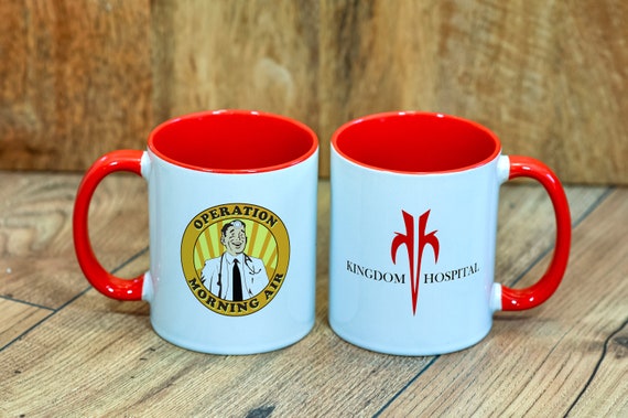 Operation Morning Air Mug, inspired by Kingdom Hospital