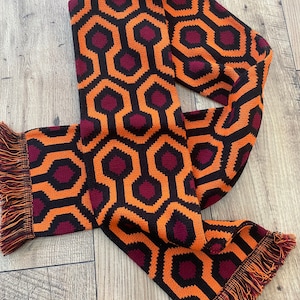 Overlook pattern 'The Shining' Knitted Scarf.