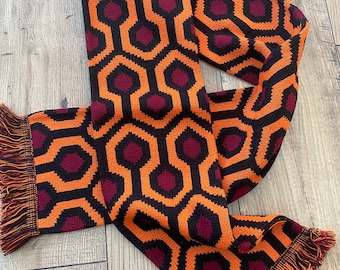 Overlook pattern 'The Shining' Knitted Scarf.