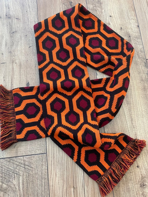 Overlook Pattern 'the Shining' Knitted Scarf. - Etsy