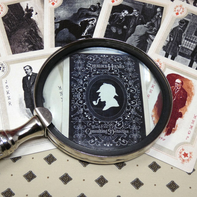 Sherlock Holmes Illustrated Playing Cards image 1