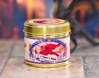 Dragon's Blood 8oz, 220ml handmade Soy Wax Candle