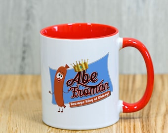 Ferris Bueller 'Abe Froman' Logo Mug