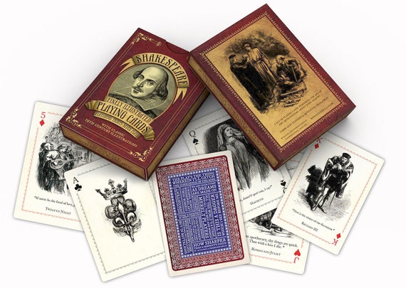 Shakespeare Illustrated Playing Cards