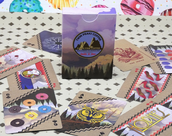 Featured listing image: Twin Peaks Playing Cards
