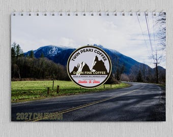 Twin Peaks Inspired 2027 Calendar A4