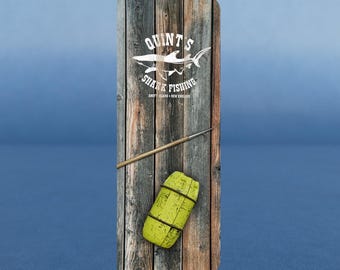 Quint Bookmark inspired by Jaws