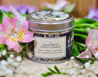Shakespeare 'A Midsummer Night's Dream' Scented Candle, 8oz, 220ml handmade Soy Wax Candle