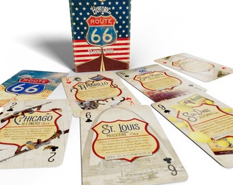 Route 66 Playing Cards
