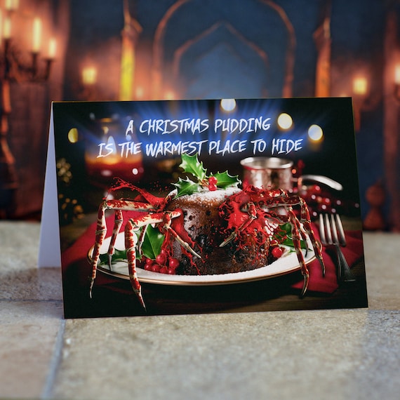 John Carpenter, The Thing inspired Christmas card.