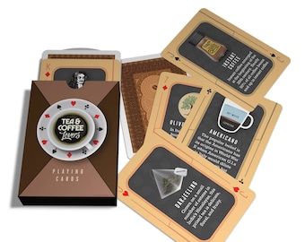 Tea & Coffee Lovers Playing Cards