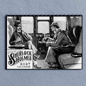 Calendario di Sherlock Holmes 2027 in formato A4