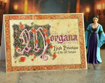 Morgana Birthday / Greetings card.