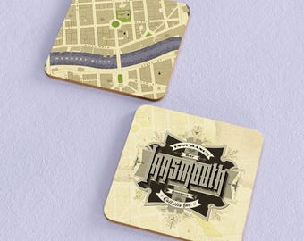 Innsmouth Inspired Coasters (set of 2)