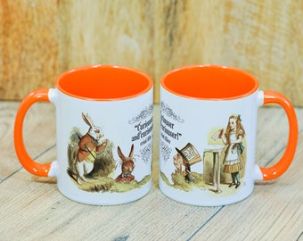 Curiouser and Curiouser Alice in Wonderland mug