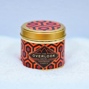 Overlook Hotel geurkaars, 8oz/220 ml, handgemaakte sojawas.
