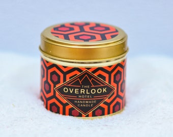 Overlook Hotel Duftkerze, 8oz / 220ml, handgemachtes Sojawachs.