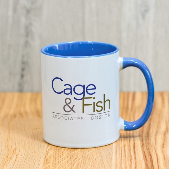 Ally McBeal 'Cage & Fish' Mug