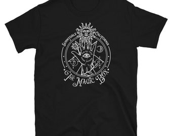 Magic Box Short-Sleeve Unisex T-Shirt, inspired by Buffy The Vampire Slayer - Mono