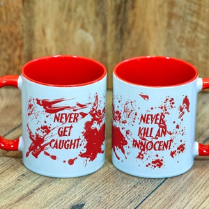 Follow the code Mug, Inspired by Dexter