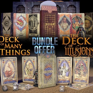 Deck of many Things / Deck of Illusion Bundle offer.