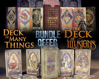 Deck of many Things / Deck of Illusion Bundle offer.