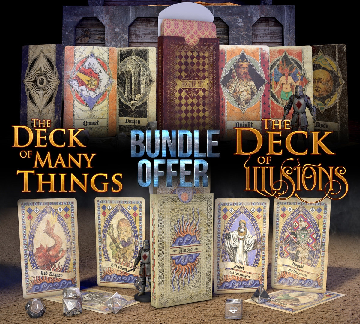 Deck of Many Things / Deck of Illusion Bundle Offer. 