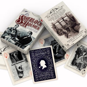 Sherlock Holmes Illustrated Playing Cards image 2