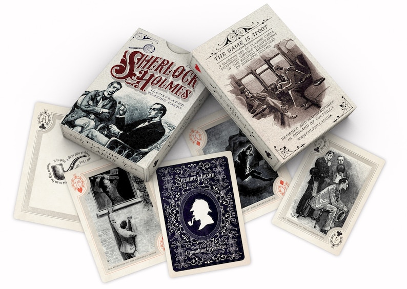 Sherlock Holmes Illustrated Playing Cards image 2