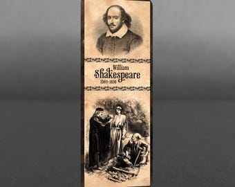 William Shakespeare Inspired Bookmark