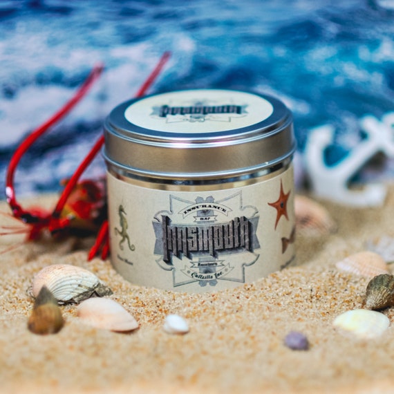 Innsmouth Scented Candle, 8oz, 220ml handmade Soy Wax Candle