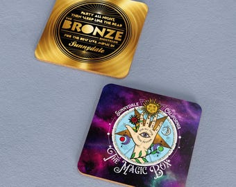 Buffy The Vampire Slayer inspired Coasters