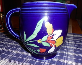 Jarra Hall's China Blue Blossom de 1 1/2 pinta
