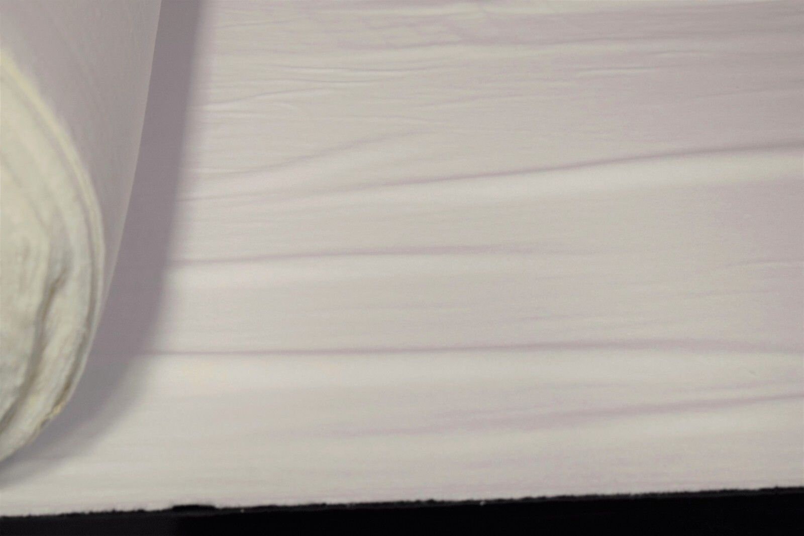 White Single Sided Flannel Fabric Light Weight Cotton Interlining Pop…