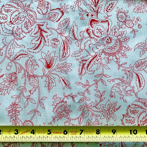 PINK TOILE FABRIC yardage 54 Wide by the Yard Pink Etsy