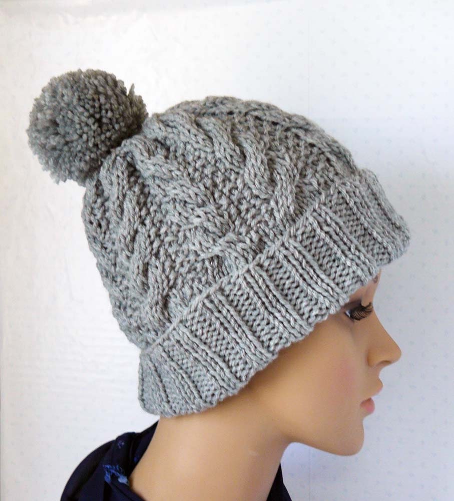 ladies knitted beanie hats