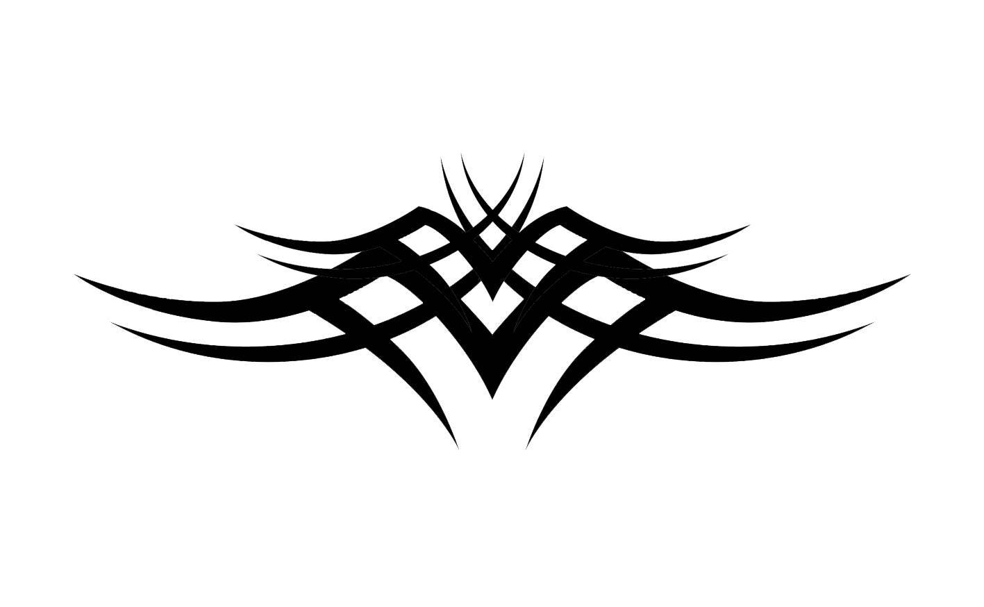 drawing tribal wings profile stencil art tattoo tatoo 5 etsy