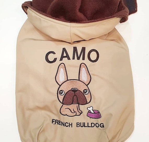 Customizable Frenchie Jacket Waterproof Dog Jacket Warm Dog Coat Fitted Dog Jacket Dog Fashion Clothing French Bulldog Clothing Etsy