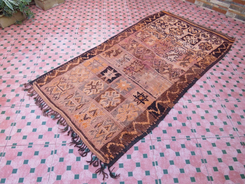 Boujaad rug authentic vintage moroccan berber Etsy