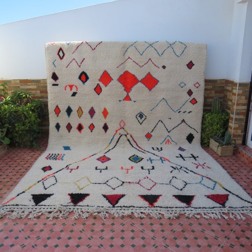 Azilal Handmade Moroccan Berber Rug Etsy