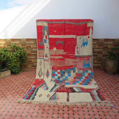Azilal Authentic Moroccan Berber Rug Etsy