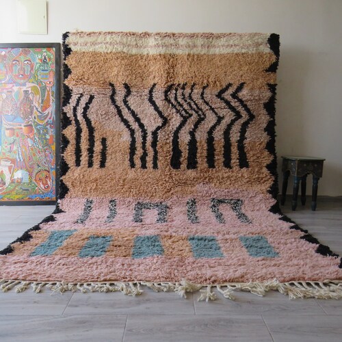 Azilal Handmade Moroccan Berber Rug Etsy