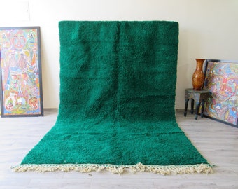 green rug handmade 100% WOOL Berber teppich moroccan